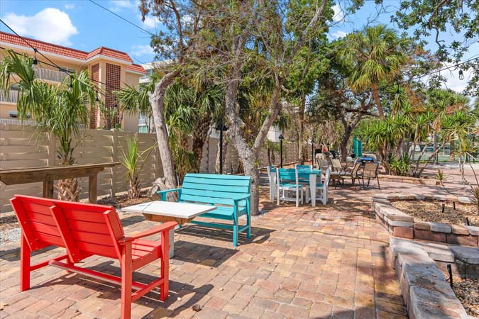 intracoastal sunset view from Bayview balcony