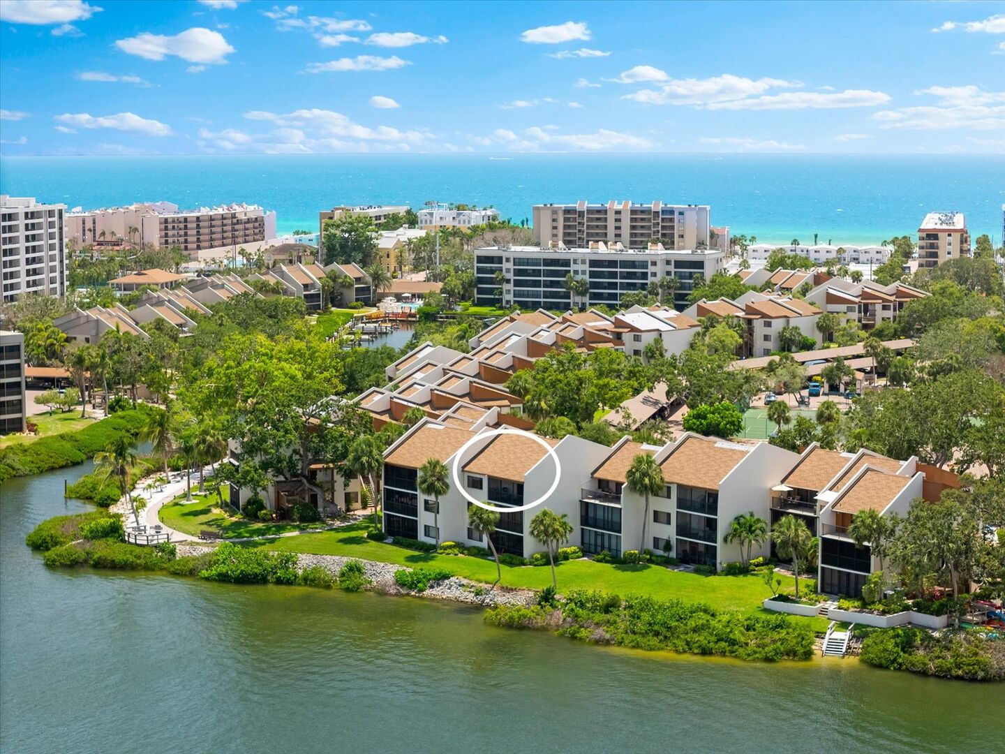 bayview marina views or Gulfside resort living.